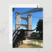Waco Suspension Bridge Briefkaart (Voorkant / Achterkant)