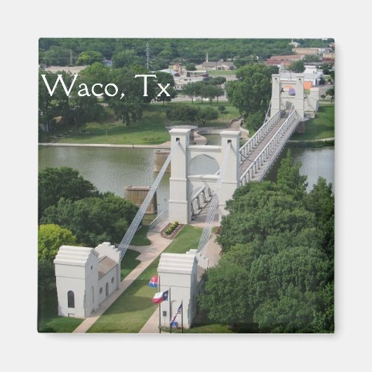 Waco, Texas magnet Magneet (Voorkant)