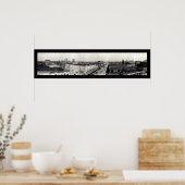 Waco Texas Panview Foto 1910 Poster (Keuken)