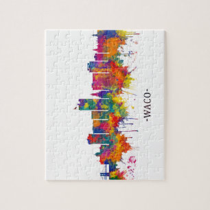 Waco Texas Skyline Legpuzzel