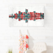 Waco Texas Skyline Spandoek (Insitu)