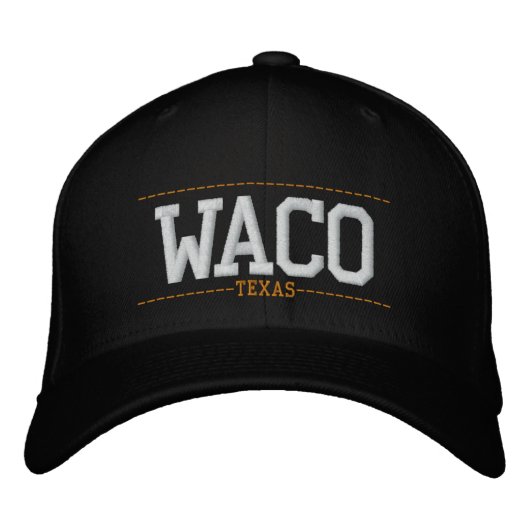 Waco Texas USA Casquettes brodés (Devant)