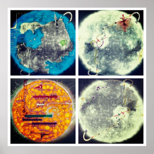 Wadada Leo Smith Ankhrasmation Print (4 seizoenen) (Voorkant)