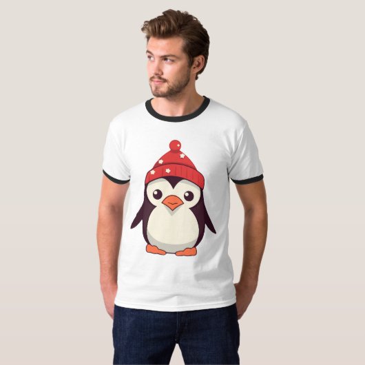 Waddle Claus T-shirt (Voorkant volledig)