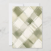 Waddle It Be Green Mallard Duck Genderonthulling Kaart (Achterkant)