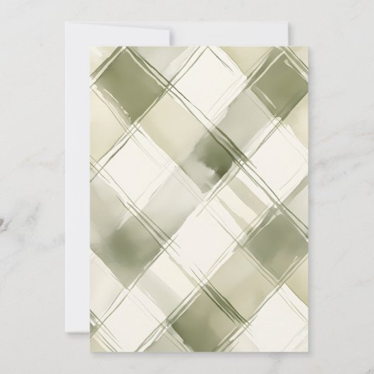 Waddle It Be Green Mallard Duck Genderonthulling Kaart (Achterkant)