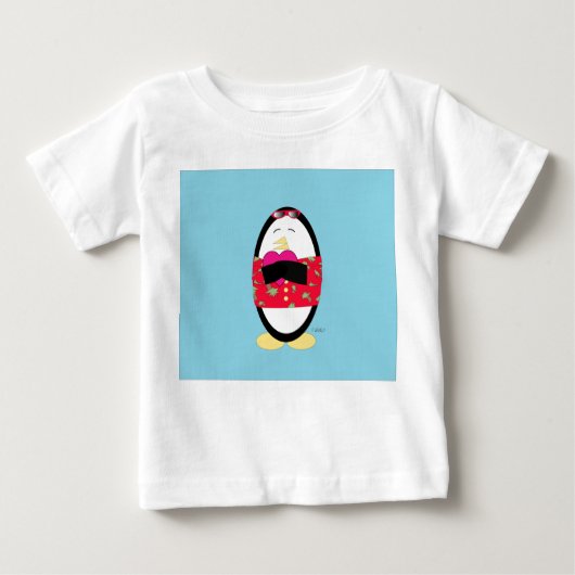 Waddles deelt het Love Baby T-shirt (Voorkant)