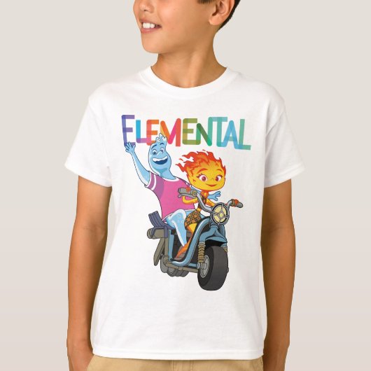 Wade Ember Elementale Motorfiets T-shirt (Voorkant)
