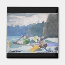 "Wade in het water" Magneet