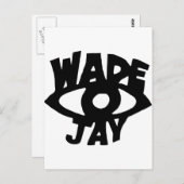 Wade Jay Briefkaart (Voorkant / Achterkant)