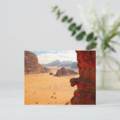 Wadi Rum Dans Petra City Carte Postale Vue De Jord (Debout devant)