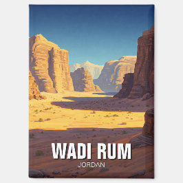 Wadi Rum Travel Magneet