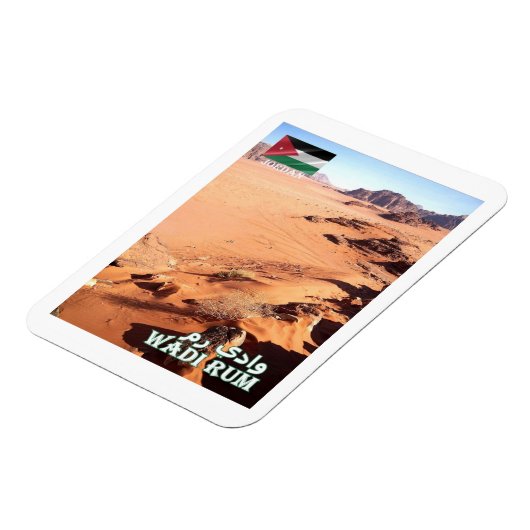 Wadi Rum - Valley of the Moon - Jordan - Magnet Magneet (Linkerzijde)
