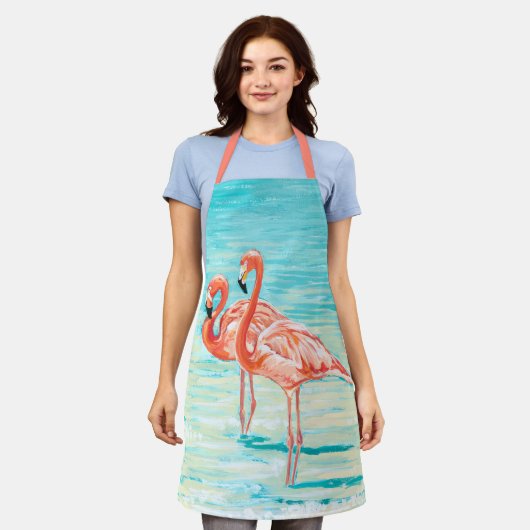 Wading In De Ondiepten - Schort (Gedragen)