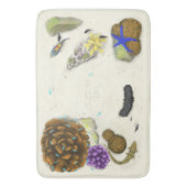 Wading the Barrier Reef - Aangepaste tekst Painter Badmat (Voorkant Verticaal)