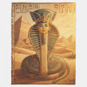 Wadjet – Ägyptische Schlangengöttin´4 Fleece Deken (Voorkant)