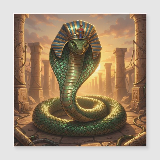 Wadjet – Ägyptische Schlangengöttin´6 (Voorkant)