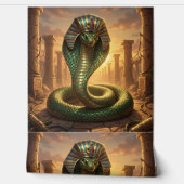 Wadjet – Ägyptische Schlangengöttin´6 Behang (Afrollen)