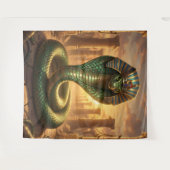 Wadjet – Ägyptische Schlangengöttin´6 Wandkleed (Voorkant (horizontaal))
