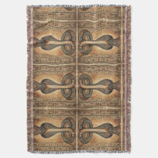 Wadjet – Ägyptische Schlangengöttin´7 Deken (Voorkant Verticaal)