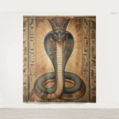 Wadjet – Ägyptische Schlangengöttin´7 Wandkleed (Voorkant)