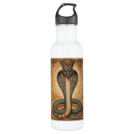 Wadjet – Ägyptische Schlangengöttin´7 Waterfles (Voorkant)