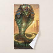 Wadjet – Déesse serpent égyptienne (Serviette à main)