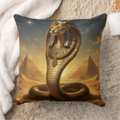 Wadjet – Egyptian Cobra Goddess Kussen (Deken)
