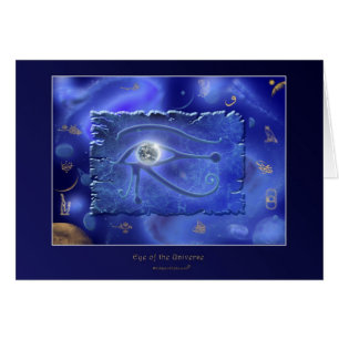 WADJET OEIL DE HORUS Imaginaire Card Design