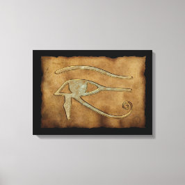 WADJET OOG VAN HORUS op Papyrus Print