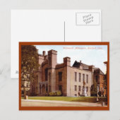 Wadsworth Atheneum, Hartford 1908 Vintage Briefkaart (Voorkant / Achterkant)