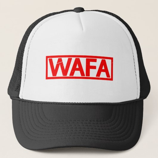 Wafa Stamp Trucker Pet (Voorkant)