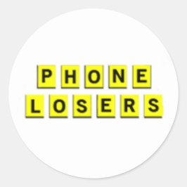 Wafel verliezers van Amerika Sticker