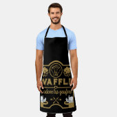 Wafeldag Schort (Gedragen)