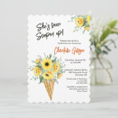 Wafelhoornboeket Kaart (Staand voorkant)