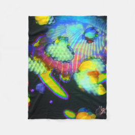 Wafelknollen Vliegtuigbak Fleece Deken