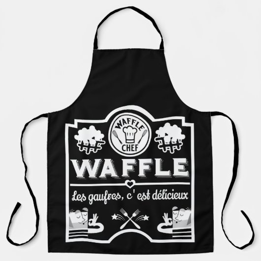 wafelkok schort (Voorkant)