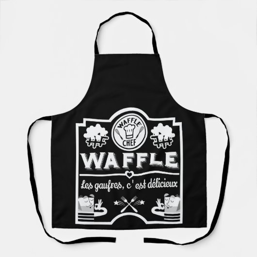 wafelkok schort (Voorkant)