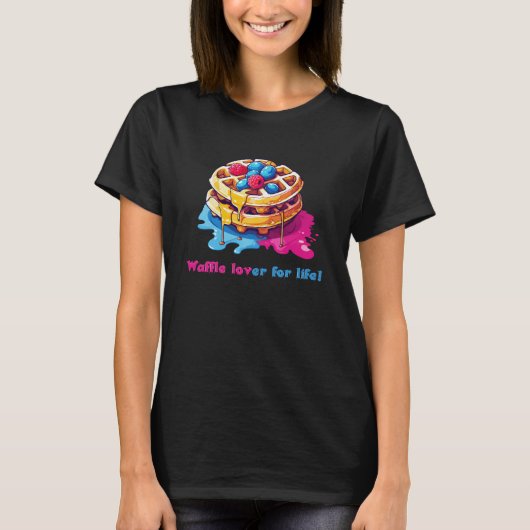 Wafelliefhebber T-shirt (Voorkant)