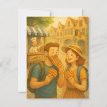 Wafelmoment in België – Geïllustreerde Reispost