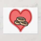 wafels briefkaart (Voorkant)