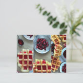 Wafels Briefkaart (Staand voorkant)