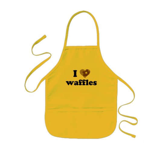 Wafels Kinder Schort (Voorkant)