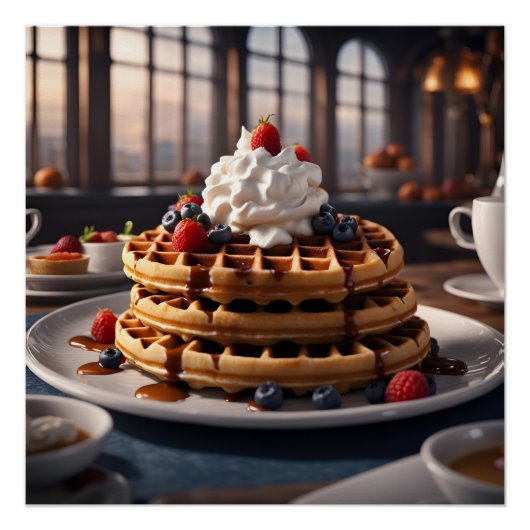 Wafels Perfect Poster (Voorkant)