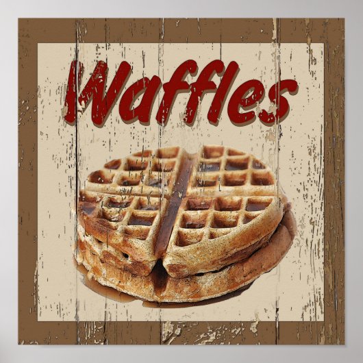 Wafels Poster (Voorkant)