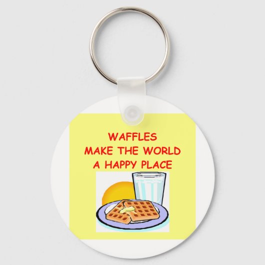 wafels sleutelhanger (Voorkant)