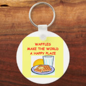 wafels sleutelhanger (Voorkant)