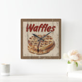 Wafels Vierkante Klok (Huis)
