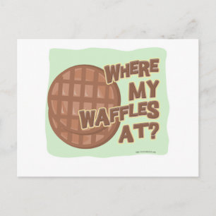Wafeltekort! Briefkaart