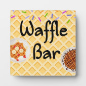Waffelbar  fotoplaat (Voorkant)